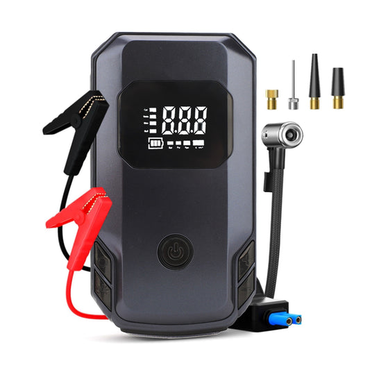 Car Battery Starter 12V Outdoor Emergency Portable 150 PSI Power Station 2000 MAh Battery Booster Pack Power Bank