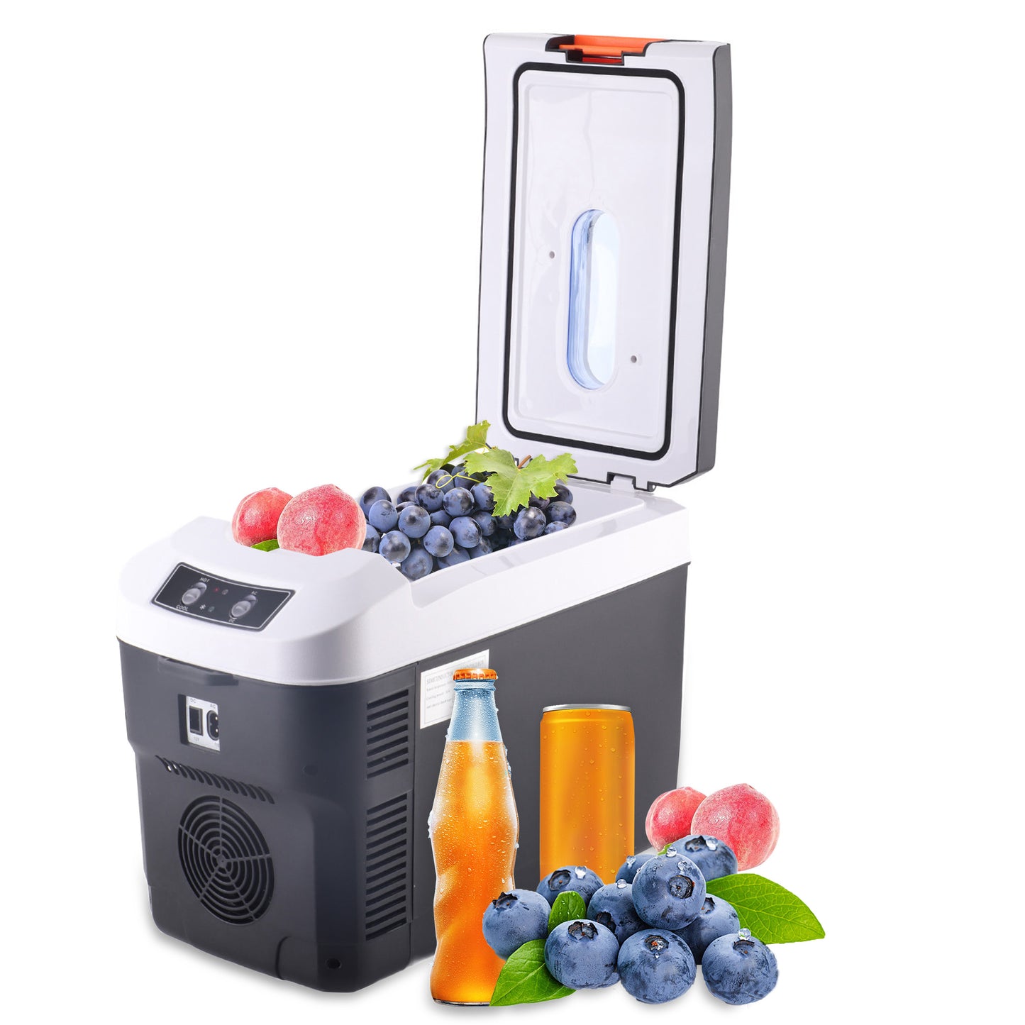 13QT(12L) Portable Car Refrigerator, Freezer Fridge Cooler DC & AC, Mini Fridge for Camping, Travel, Truck, Home, Fishing, RV and Outdoor